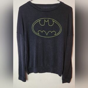 Womans Sheer Batman Sweater
